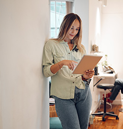 Homeowner reviewing winterizing to-do list for Ortley Beach vacation rentals